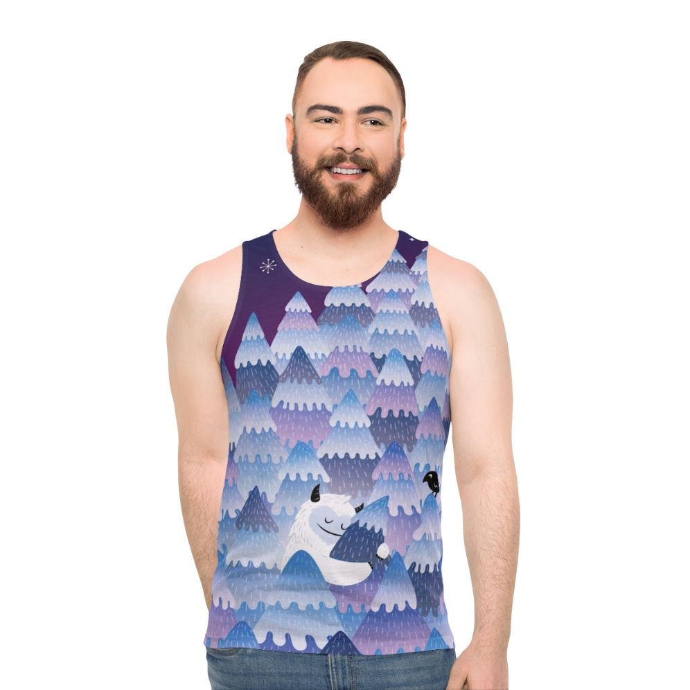 Tree Hugger Monster Unisex Night Tank Top