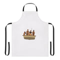 Outer Banks themed apron with a vintage, coastal aesthetic