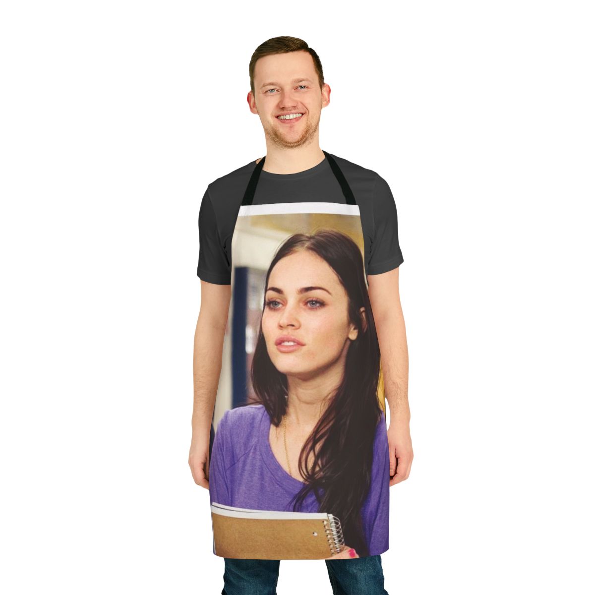Stylish 'So Tired' apron featuring a playful design inspired by popular teen movies