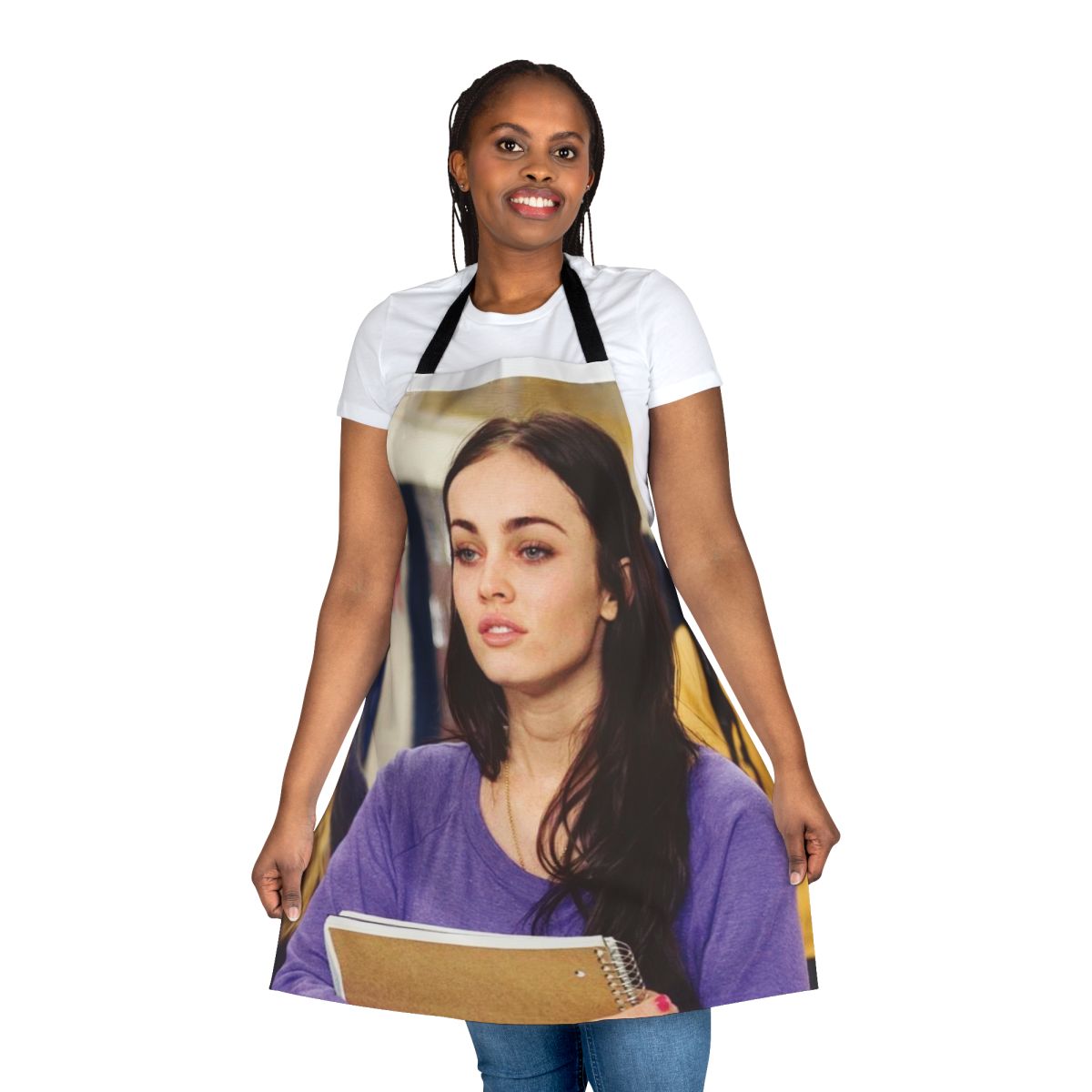 Stylish 'So Tired' apron featuring a playful design inspired by popular teen movies