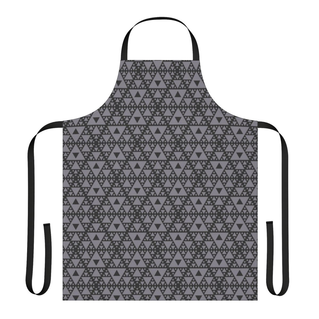 Triangle pattern motion capture design apron