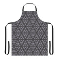 Triangle pattern motion capture design apron