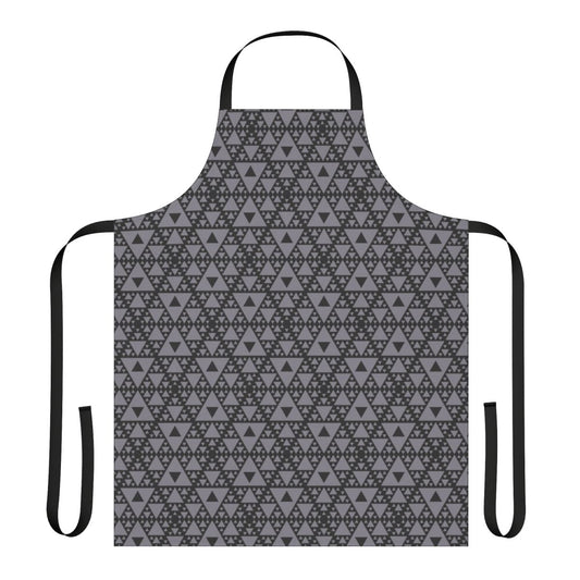 Triangle pattern motion capture design apron
