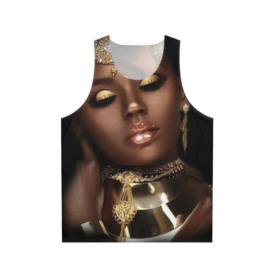Tribal African Queen Unisex Tank Top
