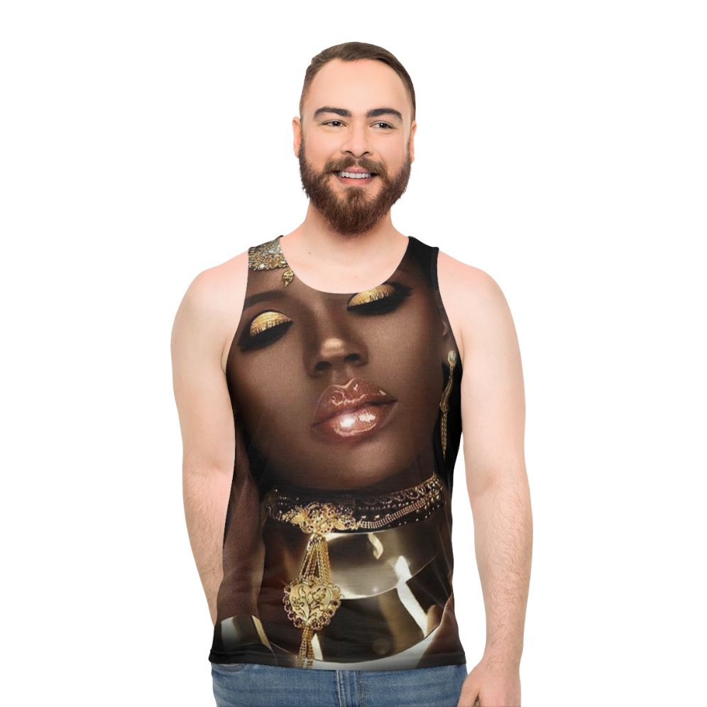 Tribal African Queen Unisex Tank Top