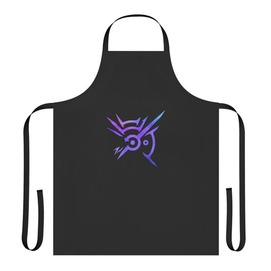 Tribal and geometric inspired apron with a Dishonored aesthetic