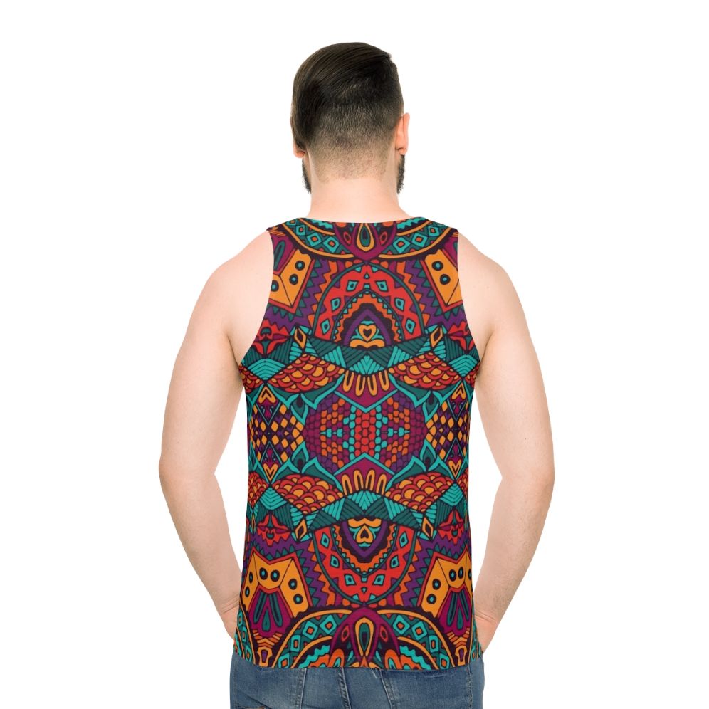 Tribal vintage ethnic pattern unisex tank top