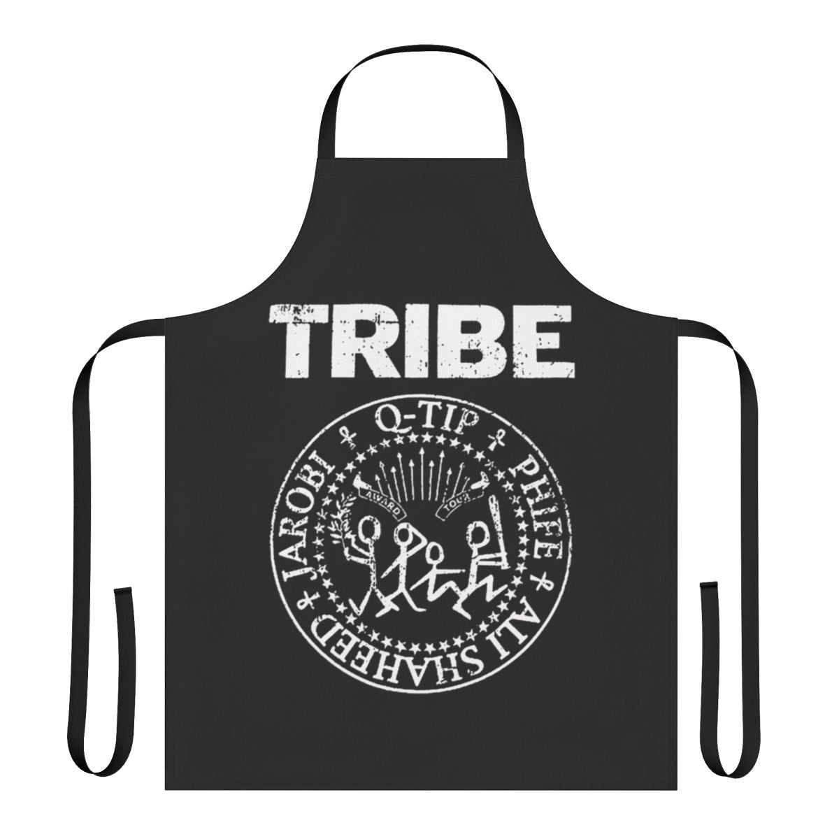 Tribe-Inspired Apron with Hip Hop Imagery