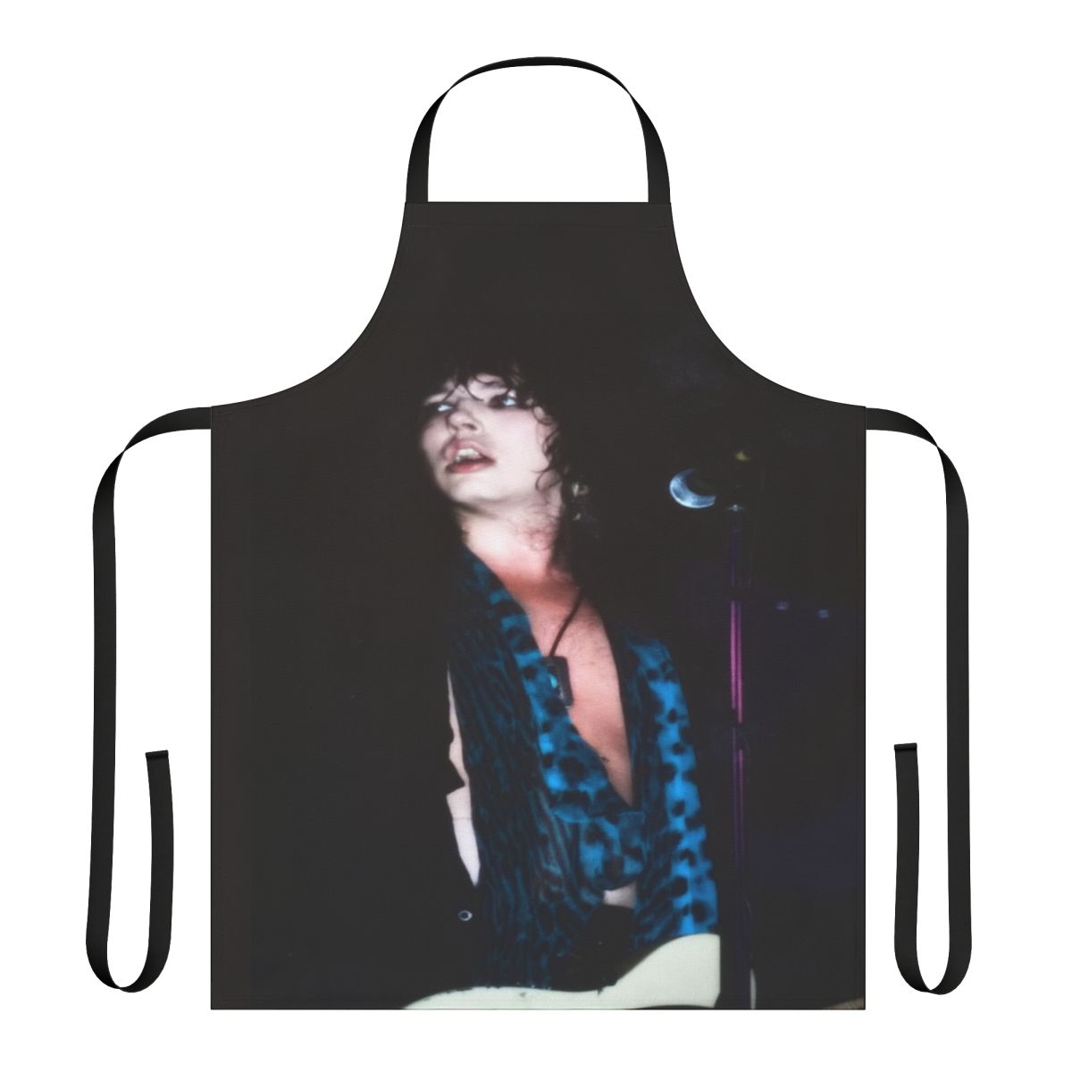 Tribute apron featuring Tom Keifer, the lead vocalist of the 1980s heavy metal band Cinderella