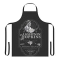 Apron featuring the likeness of renowned Texas blues musician Lightnin' Hopkins