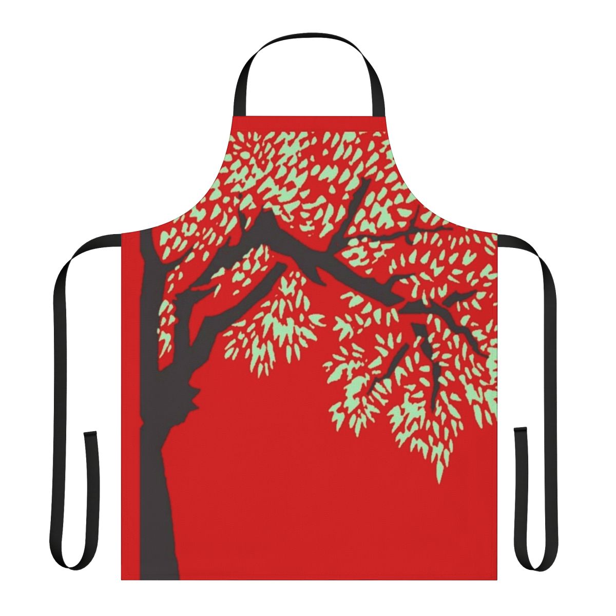 Apron featuring a tree silhouette design and the title "To Kill a Mockingbird" as a tribute to the classic American novel.