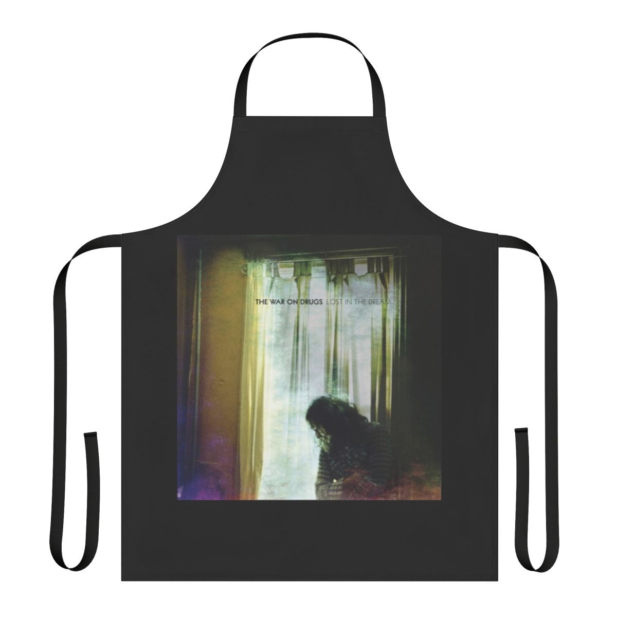 Apron featuring the "Lost in the Dream" album cover art of the indie rock band The War on Drugs