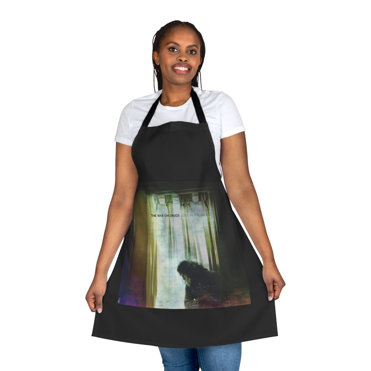 Apron featuring the "Lost in the Dream" album cover art of the indie rock band The War on Drugs