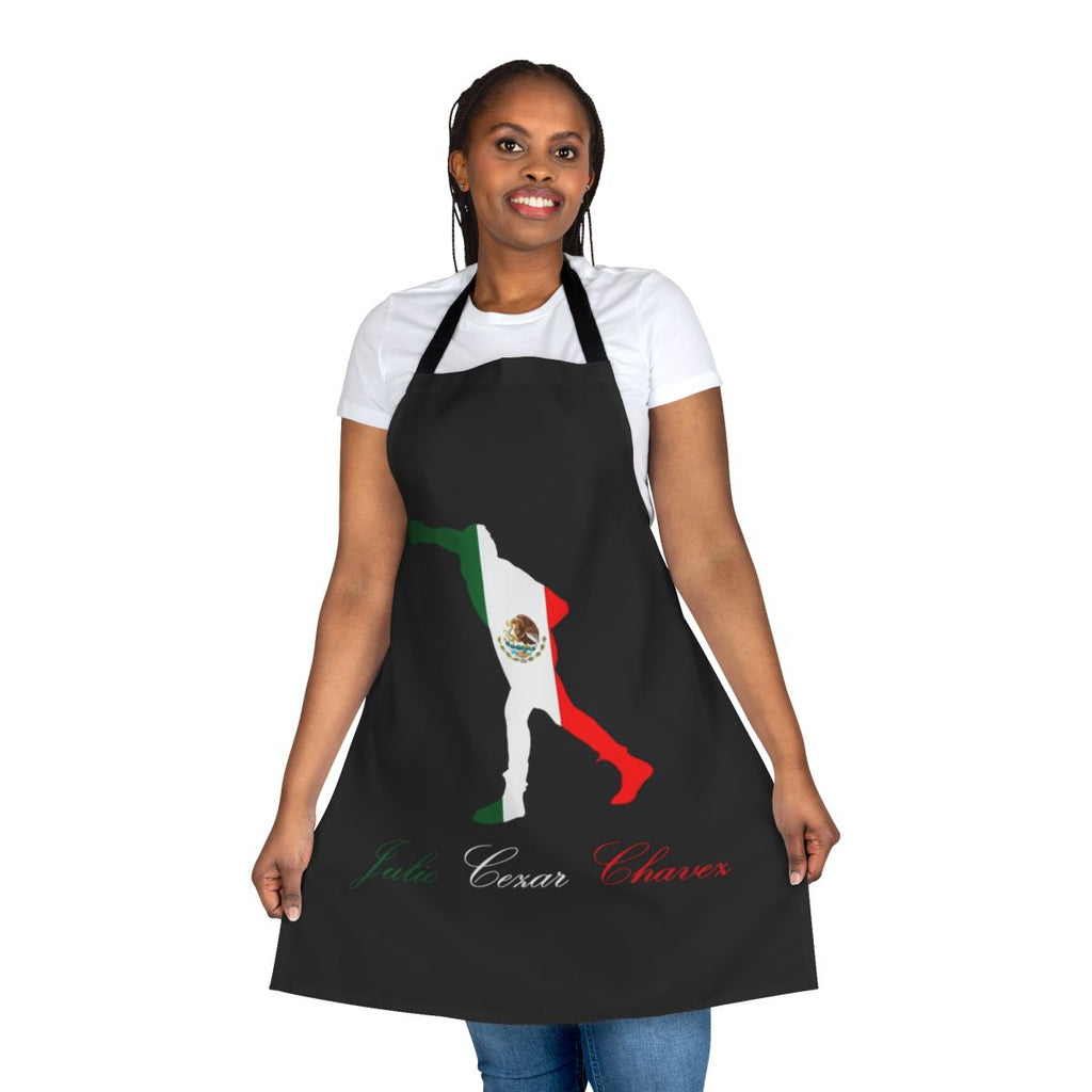 Apron featuring the image of Mexican boxing legend Julio Cesar Chavez
