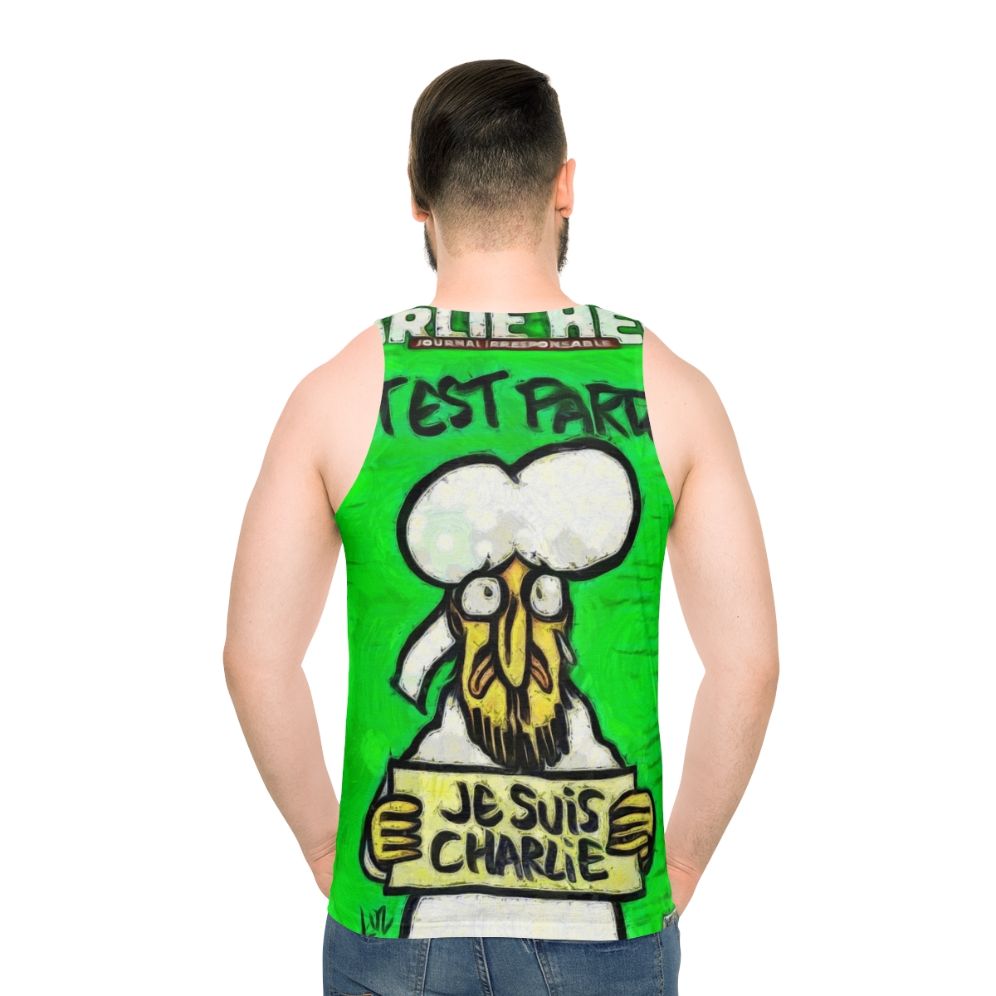 Tribute to Charlie Hebdo Unisex Tank Top