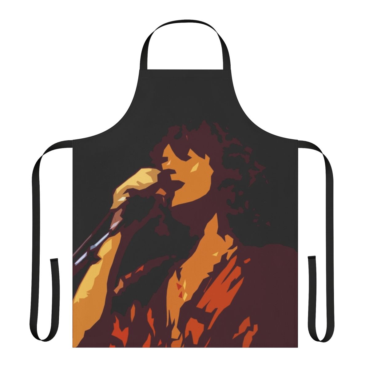 Apron featuring a tribute design to legendary prog rock band Yes and lead singer Jon Anderson