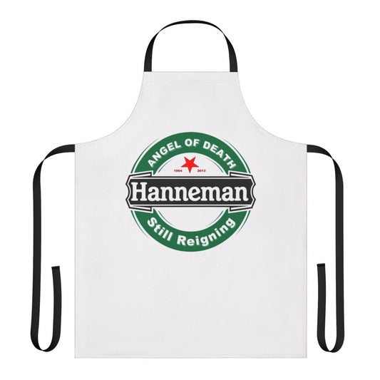 Tribute to Rock Star Musician Apron with Guitar and Music Motif