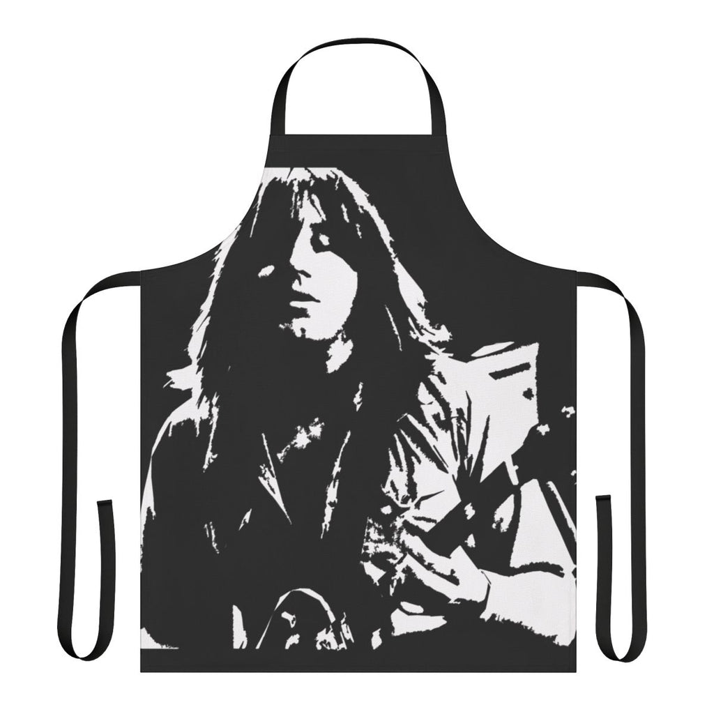 Stylish apron featuring the legend of Terry Kath, the iconic guitarist and songwriter of the American rock band Chicago.