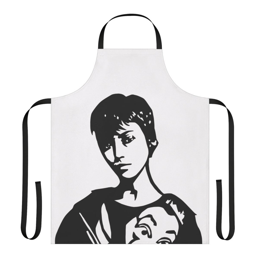 Money Heist inspired apron featuring the character Tokyo