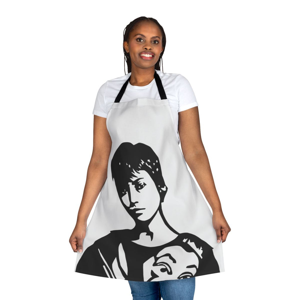 Money Heist inspired apron featuring the character Tokyo