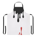 Splatoon-inspired apron with a stylish tricolor design and Kensa collection aesthetic