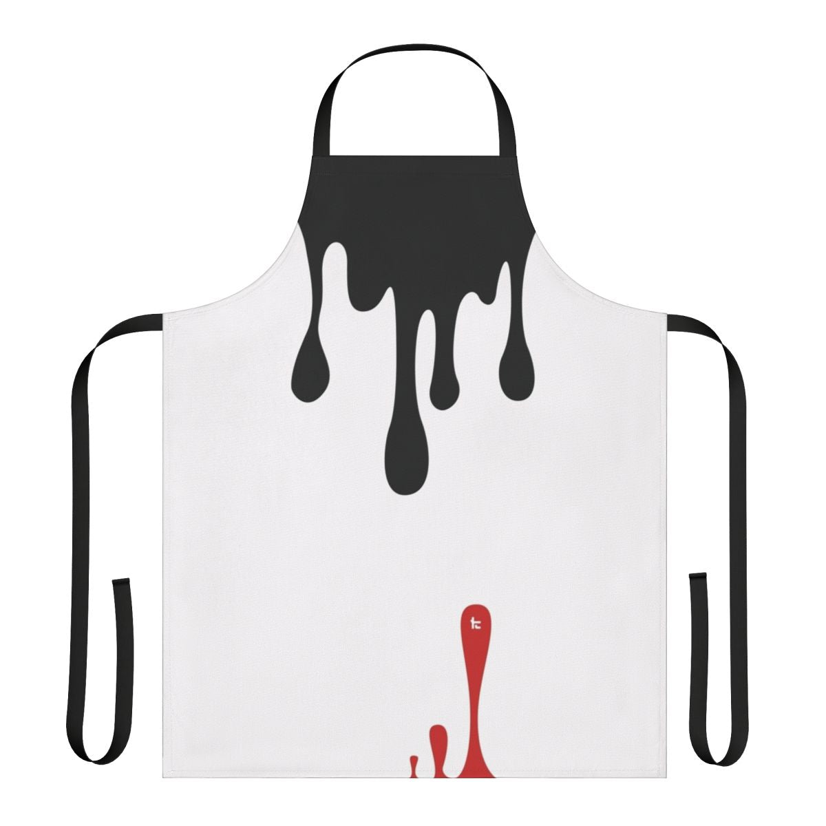 Splatoon-inspired apron with a stylish tricolor design and Kensa collection aesthetic