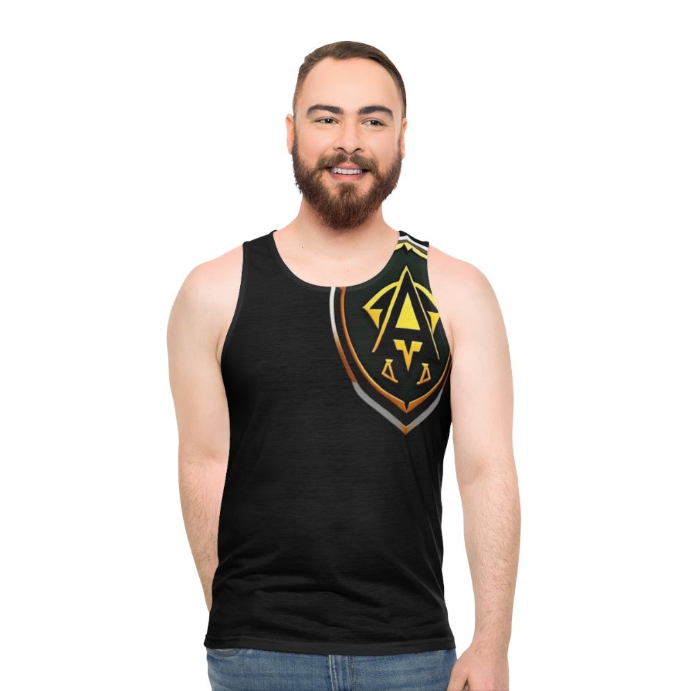 Triforce inspired unisex tank top