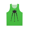 Tripod alien science fiction unisex tank top