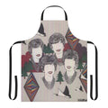 Trippy, colorful album cover design apron inspired by STRFKR's music