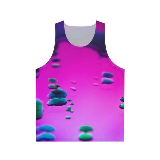 Trippy psychedelic iridescent abstract surreal tank top