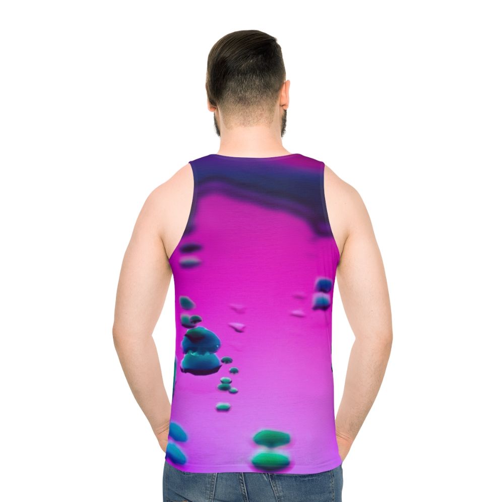 Trippy psychedelic iridescent abstract surreal tank top