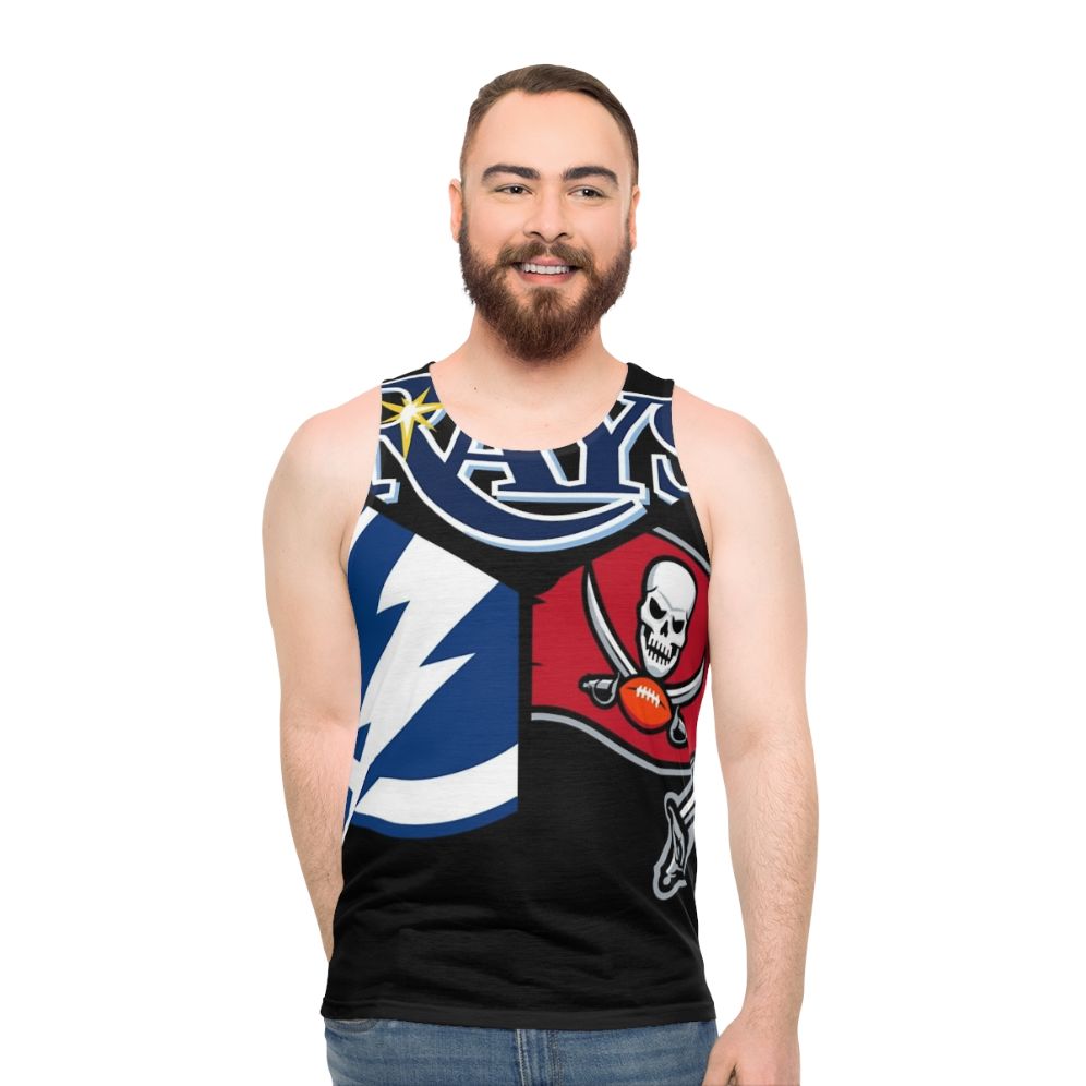 Triquad Essential Tampa Bay Sports Teams Unisex Tank Top