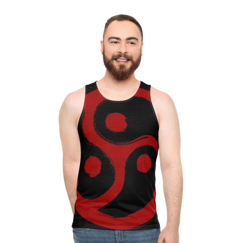 Triskelion BDSM Unisex Grunge Tank Top