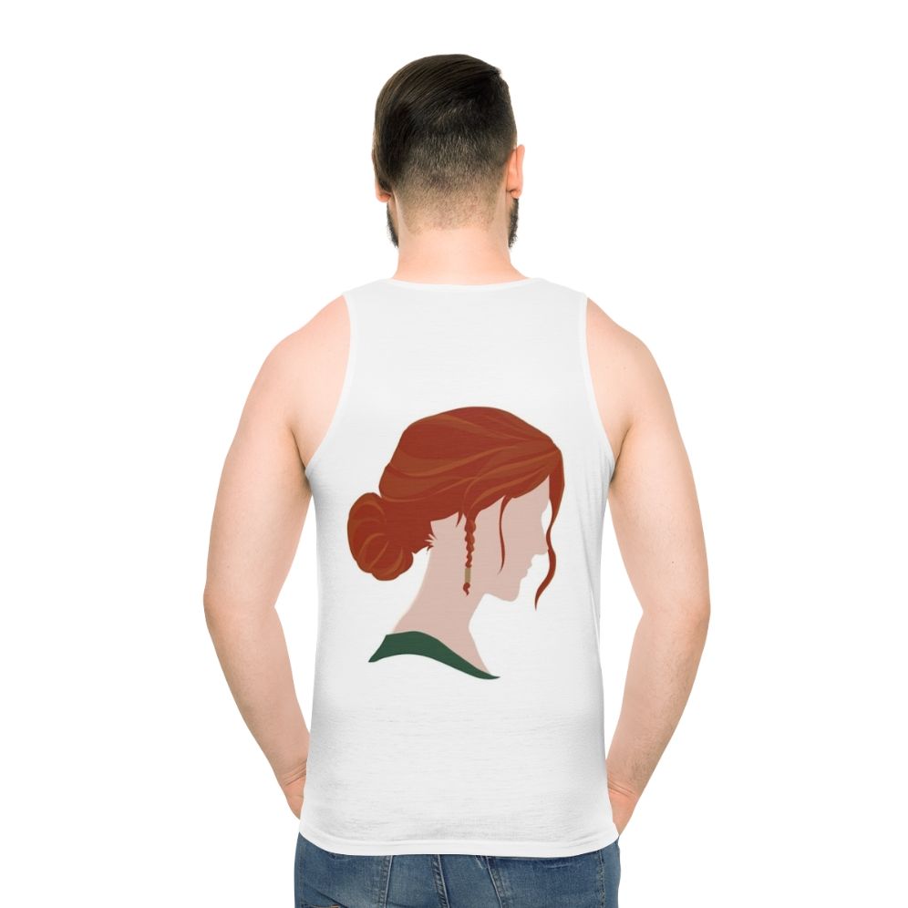 Triss Merigold Unisex Tank Top from The Witcher Video Game