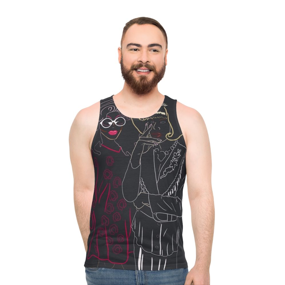 Trixie and Katya Unisex Fan Art Tank Top
