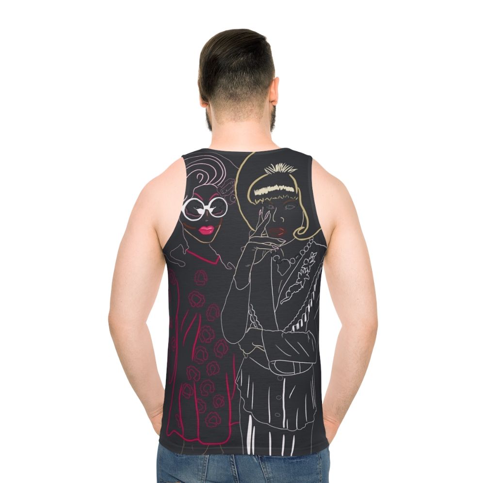 Trixie and Katya Unisex Fan Art Tank Top