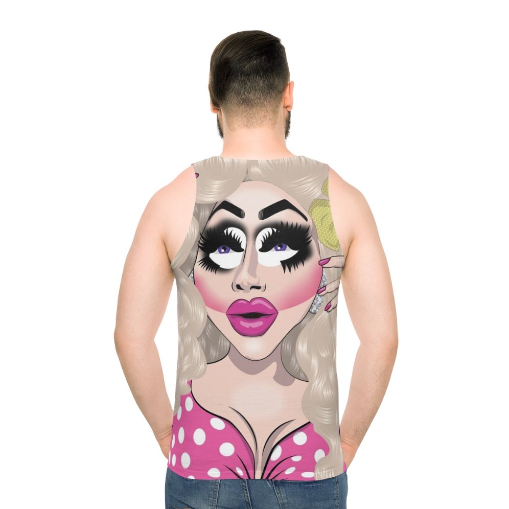 Trixie Mattel pink unisex tank top