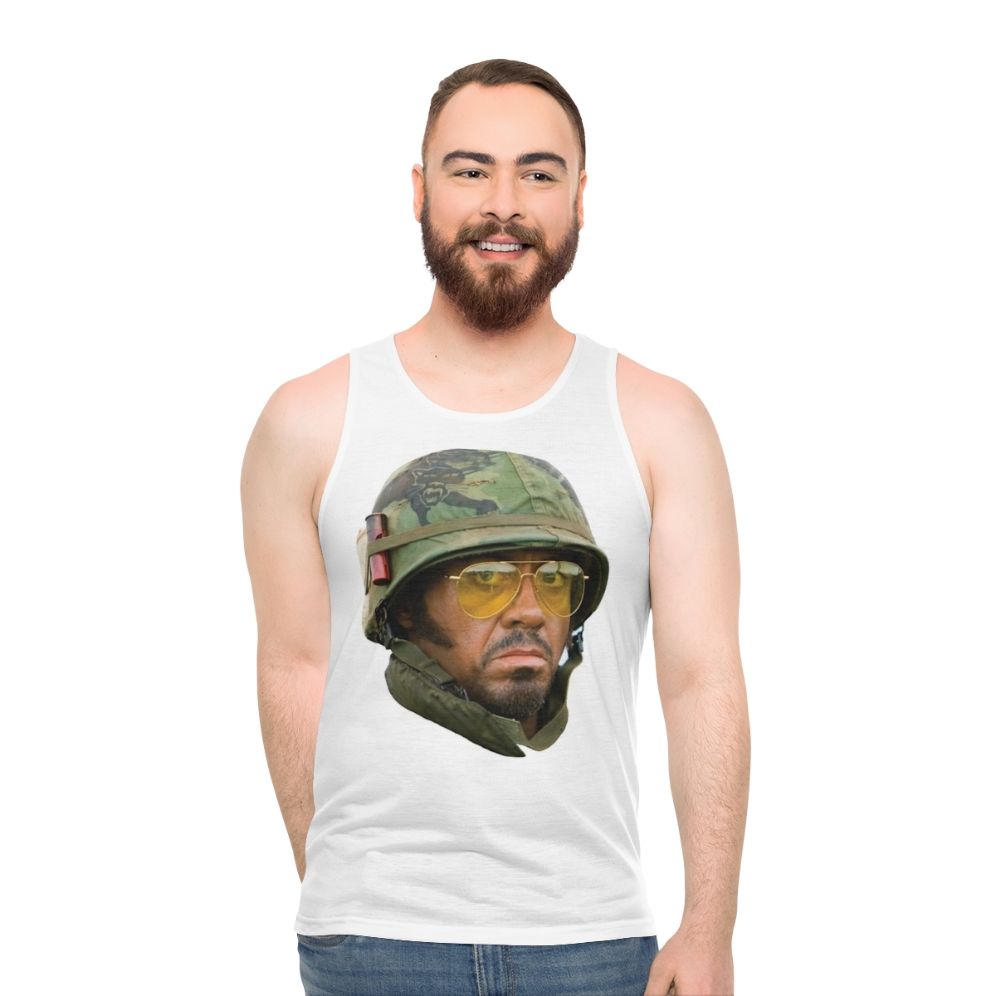 Tropic Thunder Kirk Lazarus Unisex Tank Top