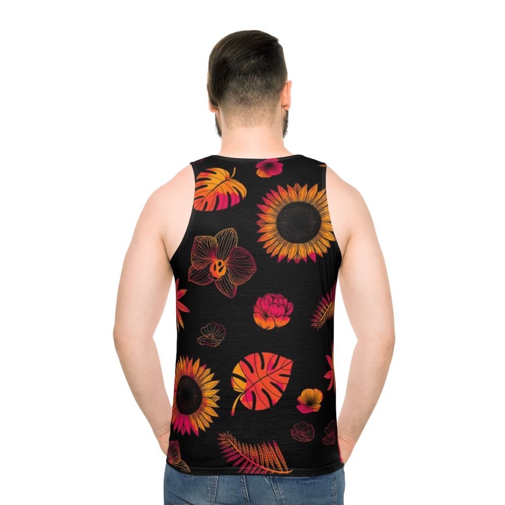 Tropical Floral Unisex Tank Top
