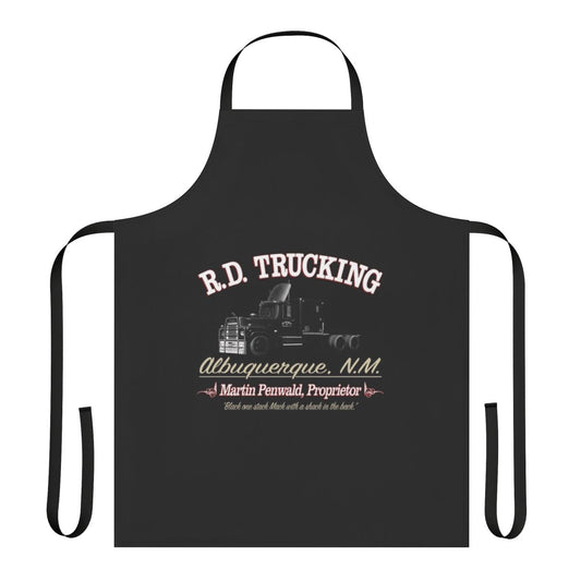 Truckers' Custom Apron with Focus on Trucking and Tough Jobs