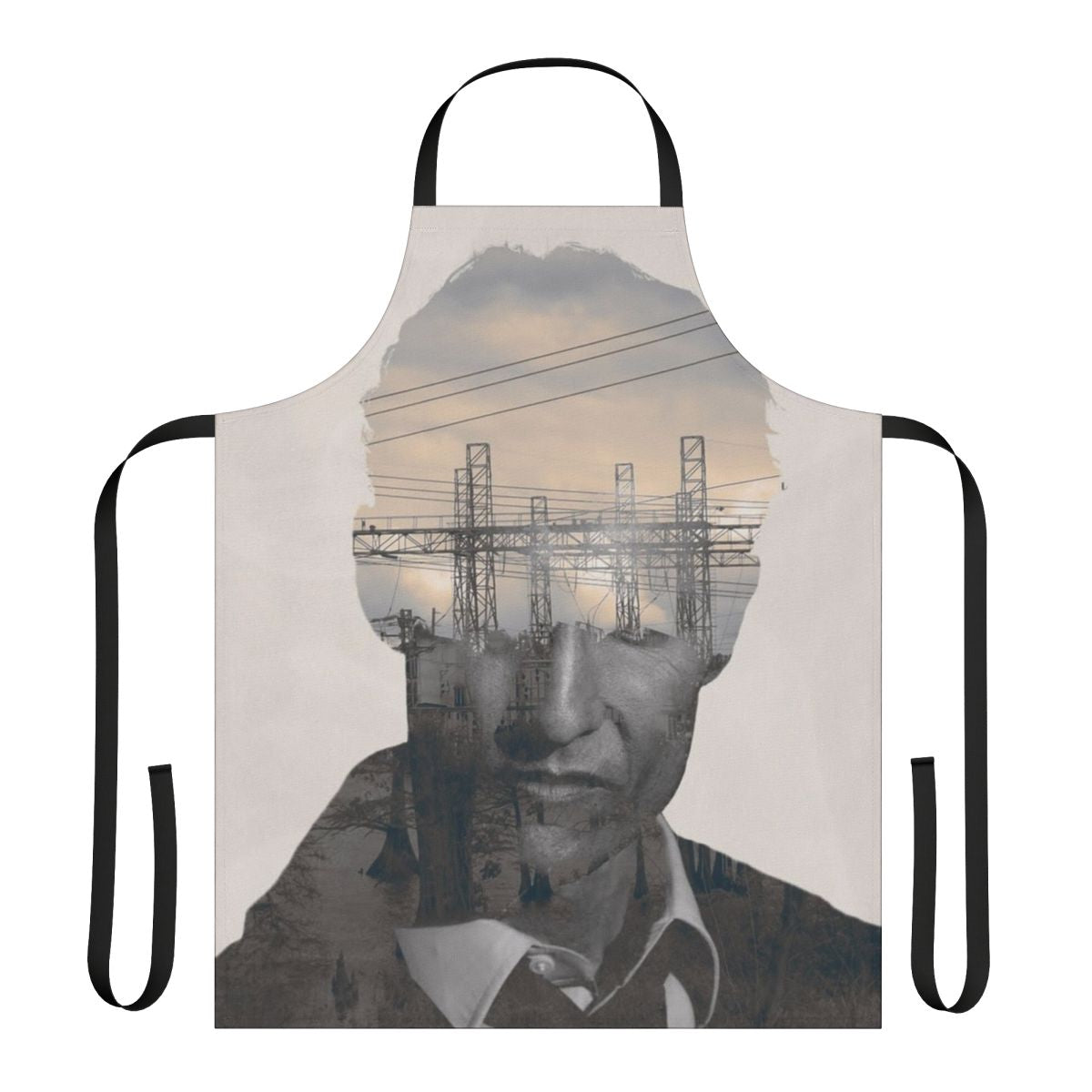 True Detective Season 1 Inspired Apron with Crime Drama Imagery