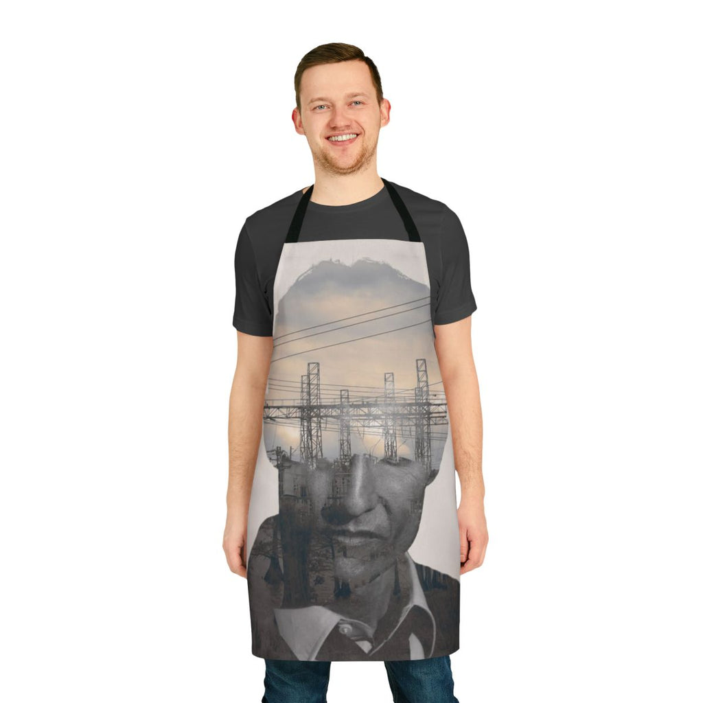True Detective Season 1 Inspired Apron with Crime Drama Imagery