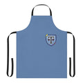 Truham Grammar inspired Heartstopper leaves design printed on a durable apron.