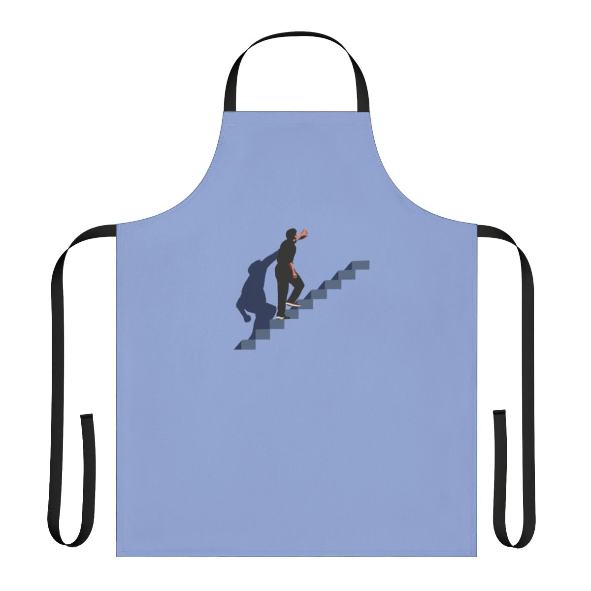 Truman Show inspired apron featuring movie imagery and references