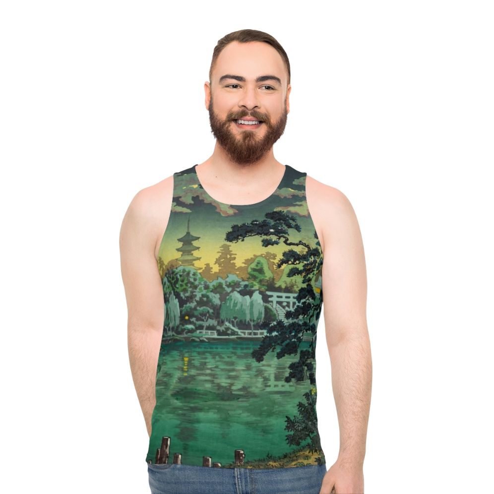 Tsuchiya Koitsu Ueno Shinobazu Pond Unisex Tank Top