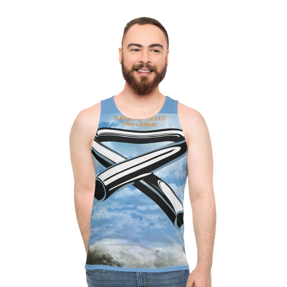 Tubular Bells Unisex Tank Top by Mike Oldfield