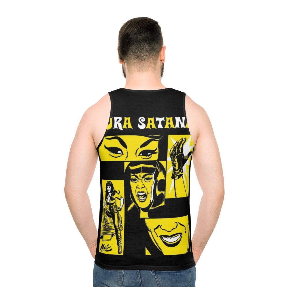 Tura Satana inspired unisex retro graphic tank top