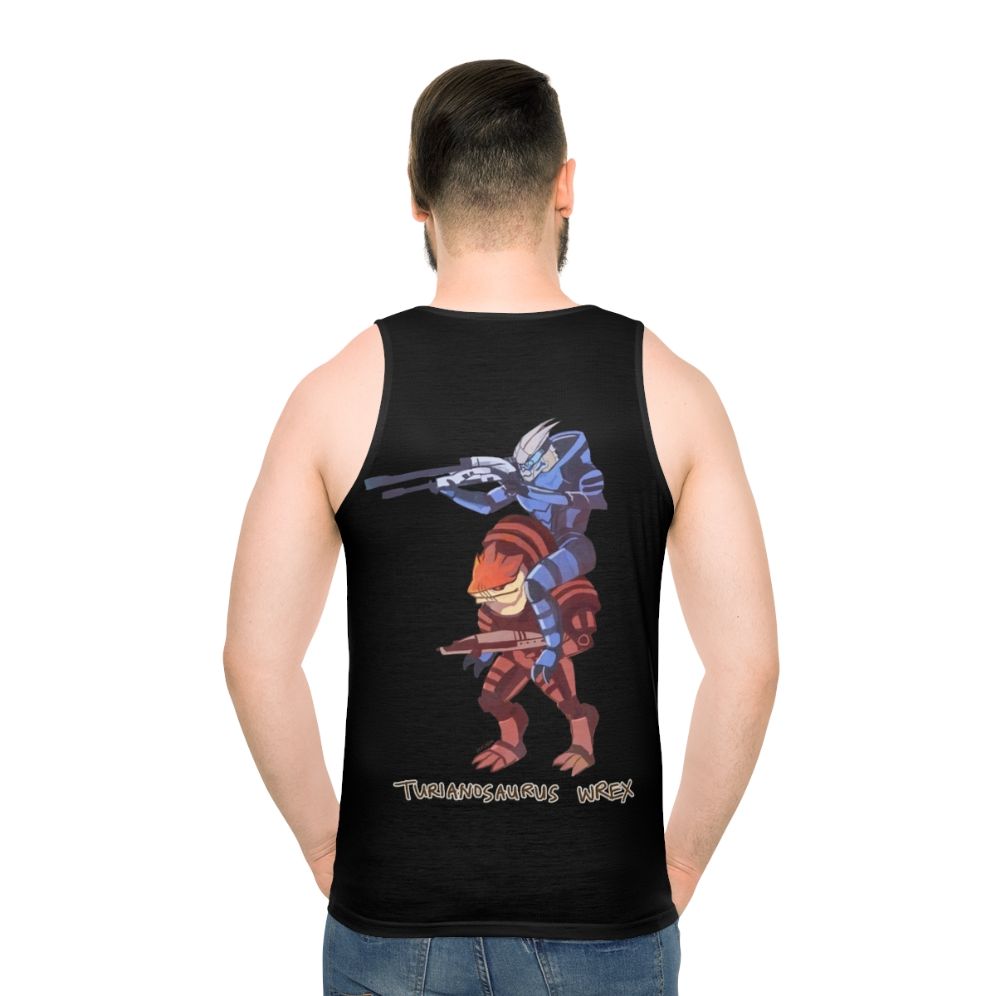 Turianosaurus Wrex Unisex Tank Top