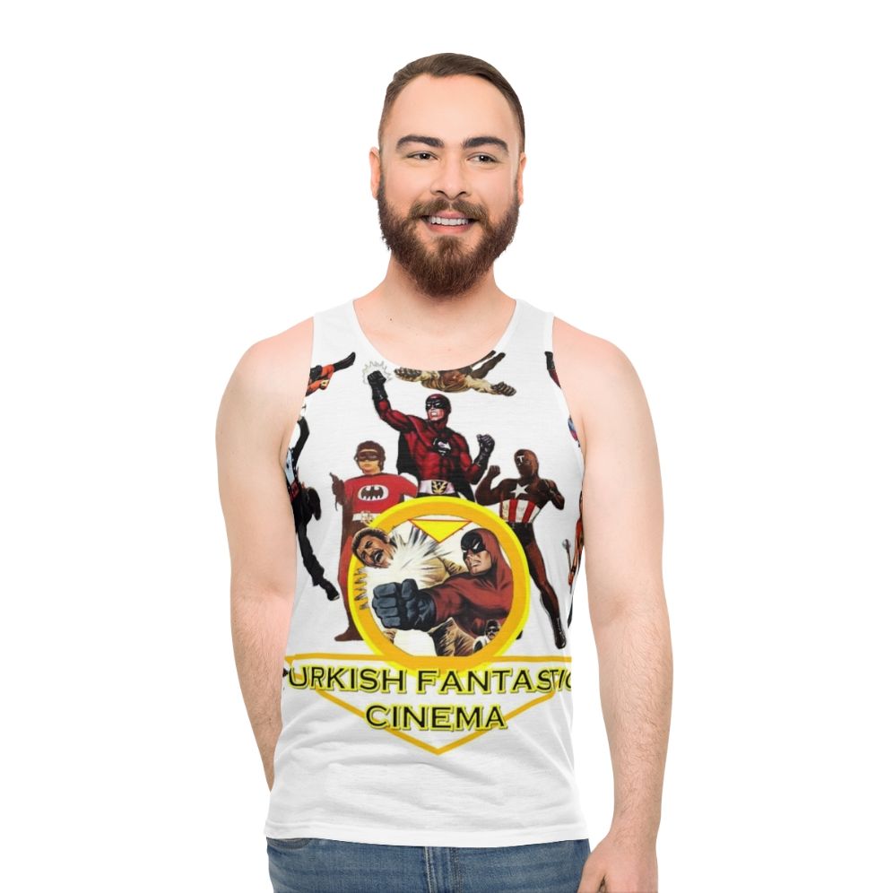 Unisex Turkish Fantasy Cinema Graphic Tank Top