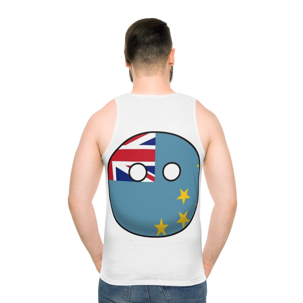 Tuvalu Countryball Unisex Tank Top